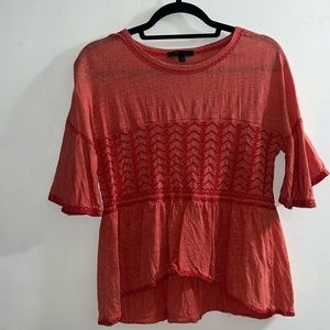 FRYE blouse, size small